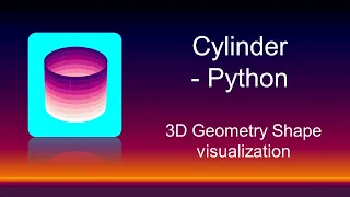 How to draw Cylinder 3D and rotate with Matplotlib Python Animation