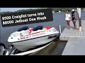 Seadoo Twin Engine Speedster Jet Boat Restoration