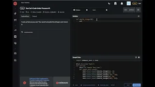 codewars python You Can t Code Under Pressure