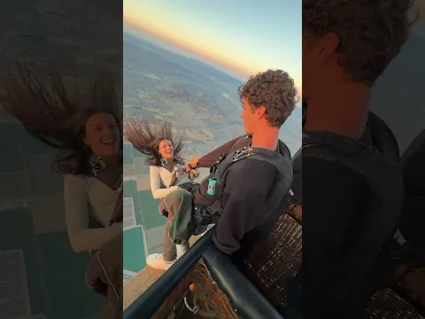 Taking your daughter for her first skydive!