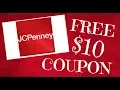 Free 10 JCPenney Coupon