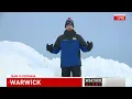 Snow piles up in Rhode Island