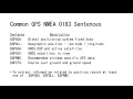 Global Positioning Basics - 6 NMEA Messaging Protocol