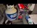 Trip to menards to buy propane heater