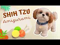 SHIH TZU AMIGURUMI CROCHET SHIH TZU PERRO SHIH TZU PERRITO DOG SHIH TZU PATTERN