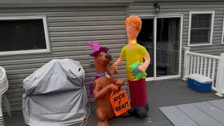 Gemmy Prototype Halloween Inflatable 6ft Scooby Doo Shaggy Review