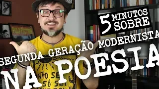 5 Minutos sobre: Segunda Geração Modernista na Poesia