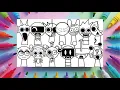 Incredibox Sprunki New Coloring Pages How to Color All Sprunki PHASE 3
