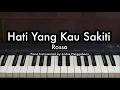 Download Lagu Hati Yang Kau Sakiti - Rossa | Piano Karaoke by Andre Panggabean