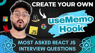 React JS Interview Questions useMemo Hook Polyfill - Frontend Machine Coding Interview Experience