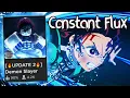 Water Breathing 5th Skill Showcase PvP CONSTANT FLUX Demon Slayer RPG 2