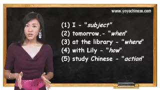Chinese Grammar Lesson The Golden Rule Of Chinese Word Order Yoyo Chinese 