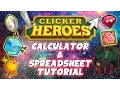 Clicker Heroes Ancient Calculator Outsider Spreadsheet Tutorial Walkthrough Guide
