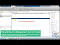 Load Command in MATLAB Load Variables from mat File File and Directory Management -