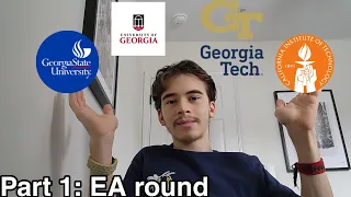 COLLEGE DECISION REACTIONS EARLY ACTION ROUND 2024 CalTech GT UGA GSU