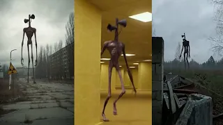 Footage of Sirenhead founding nearby abandoned place! backroom #sirenhead