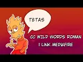 Fuente de para tus mangas Link Mediafire cc wild words roman