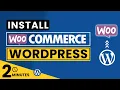 How To Install Woocommerce Plugin In WordPress 2026 Woocommerce Tutorial