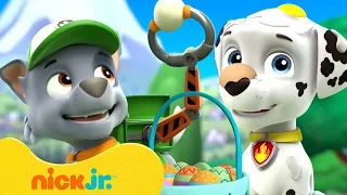 Easter Egg Hunting with Marshall Rocky PAW Patrol Nick Jr h