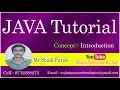 Java Tutorial for Beginners Java Tutorial In English Part 1 Trainer Shaik Faruk