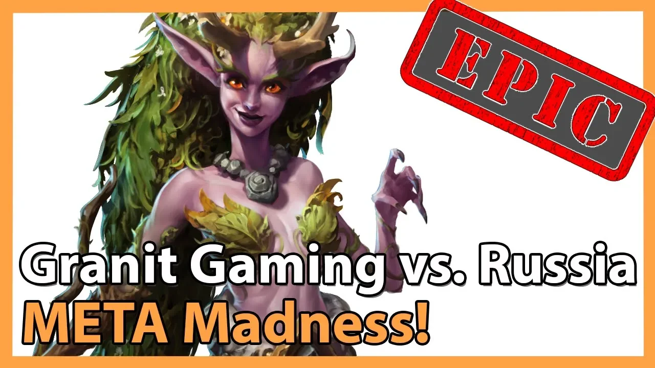 ► Heroes of the Storm: Granit Gaming vs. Team Russia - META Madness