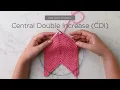 Central Double Increase CDI Purl Soho