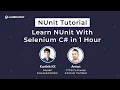 NUnit Tutorial Selenium C Tutorial Learn NUnit Testing Framework In 1 Hour TestMu AI