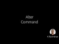 Alter Command Add column in table Add constraint Drop column class 11 IP Class 12 IP