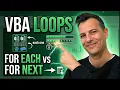 Excel VBA LOOPS For Each For Next Statements