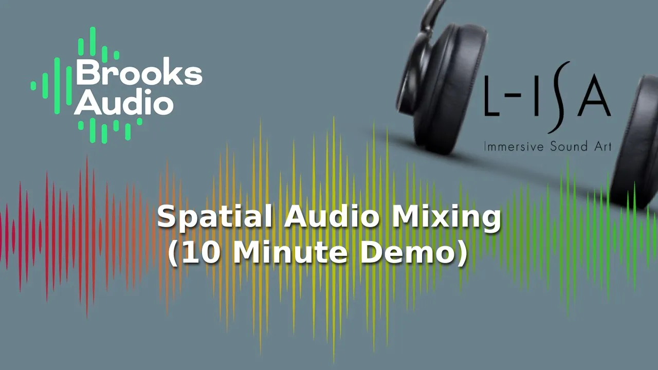 Live Music Mixing for Spatial Audio Soundsystems (10 Minute Demo)