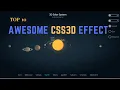 Awesome CSS 3D Animation Effect 2021 you must want to see