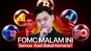 FOMC MALAM INI! Analisis Skenario Pergerakan Gold, Forex, Saham & Bitcoin