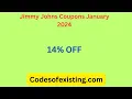 Jimmy Johns Coupons January 2024