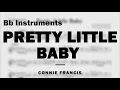 Download Lagu Pretty Little Baby by Connie Francis | Music Sheet for Bb Instruments