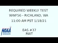 Required Weekly Test - WWF56