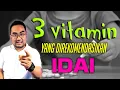 Bukan vitamin otak! ini 3 Vitamin yang direkomendasikan!