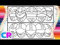 Power Rangers Lost Galaxy and Power Rangers Time Force Coloring Pages Music