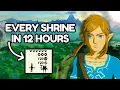 How quickly can you complete EVERY Shrine in Breath of the Wild
