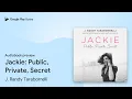 Jackie Public Private Secret by J Randy Taraborrelli book
