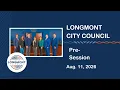 City Council Pre-Session 2026