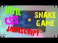 Snake Game Coding with JavaScript