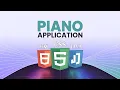 Piano Application Project 01 Html CSS and JavaScript Project
