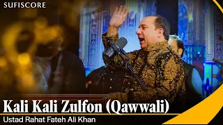 kali kali zulfon ustad rahat fateh ali khan ustad nusrat fateh ali khan qwaali