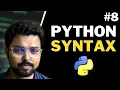 8 Python syntax Python for Beginners Full Course in Hindi