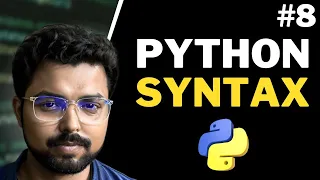 8 Python syntax Python for Beginners Full Course in Hindi