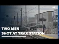 Two men shot during altercation at Meadowbrook TRAX station in South Salt Lake