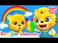 Pelangi Warna-Warni 🌈🎶 Lagu Edukasi untuk Anak | Lagu Hewan \u0026 Lagu Anak | BarryTiger