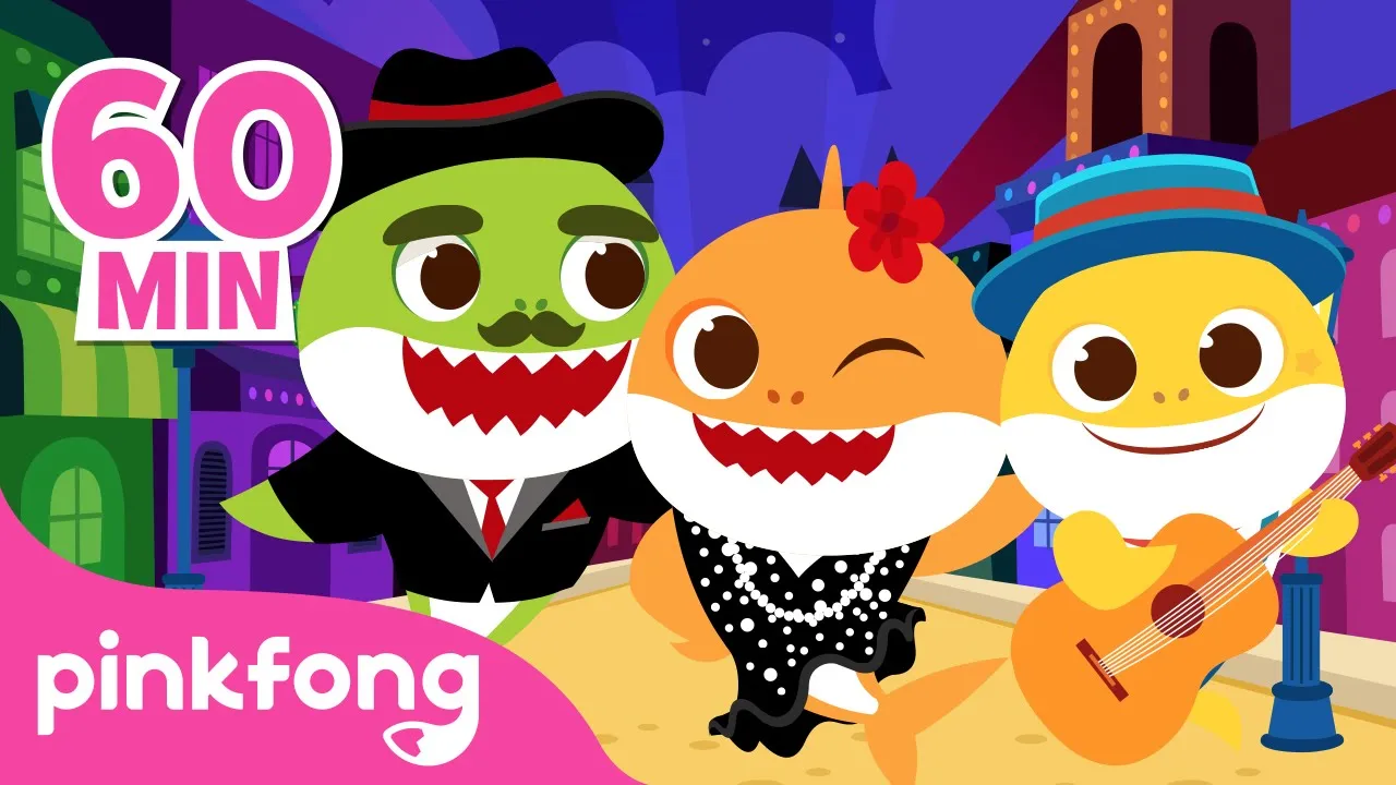 Baby Shark (Jazz ver.) ???? ???? Nursery Rhymes and more! | Jazz Day! | Rhymes for Kids | Pinkfong Songs