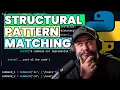 Structural Pattern Matching no Python mais que
