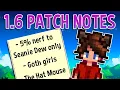 Reading the Stardew Valley 1 6 Patch Notes